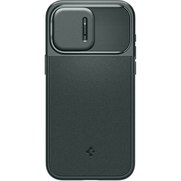 Чохол Spigen для Apple iPhone 15 Pro Optik Armor MagFit, Abyss Green