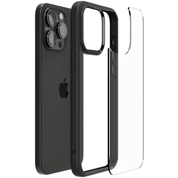 Чохол Spigen для Apple iPhone 15 Pro Ultra Hybrid, Matte Black