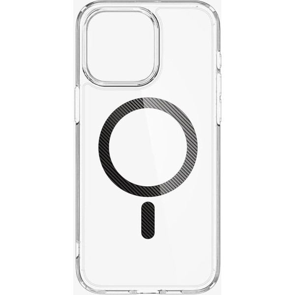 Чохол Spigen для iPhone 15 Pro Ultra Hybrid MagFit, Carbon Fiber
