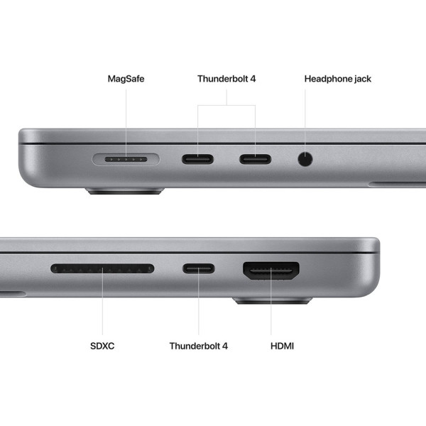 Ноутбук APPLE MacBook Pro 14" M2 Pro 16/1TB 2023 Space Grey MPHF3