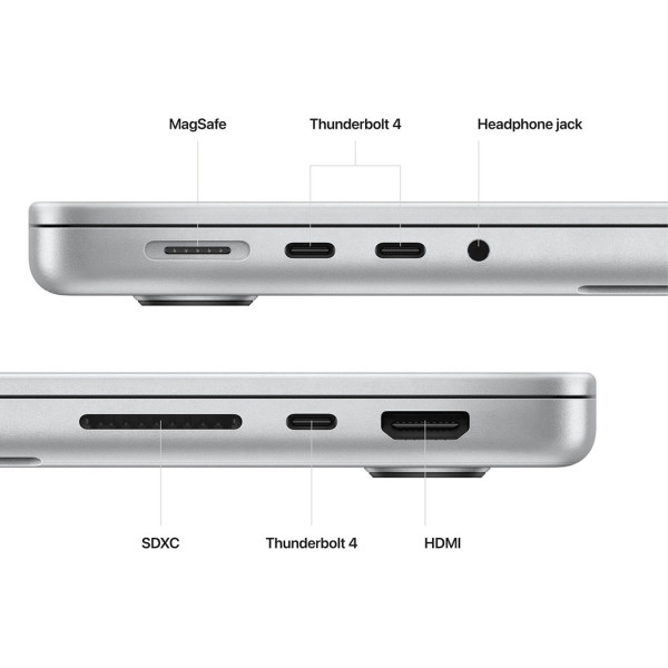 Ноутбук APPLE MacBook Pro 14" M2 Pro 16/512GB 2023 Silver MPHH3