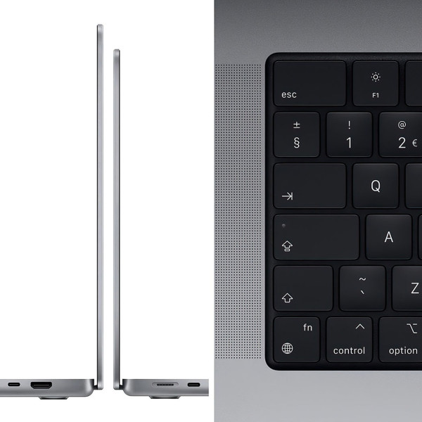 Ноутбук APPLE MacBook Pro 16" M1 PRO 1TB Space Grey MK193