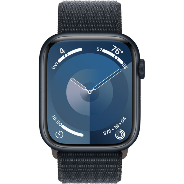 Смартгодинник Apple Watch Series 9 GPS 45mm Midnight Aluminium Case with Midnight Sport Loop