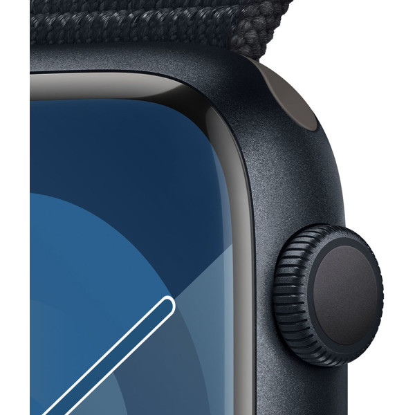 Смартгодинник Apple Watch Series 9 GPS 45mm Midnight Aluminium Case with Midnight Sport Loop