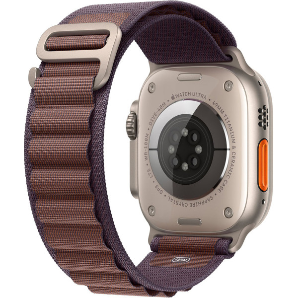 Смартгодинник Apple Watch Ultra 2 GPS + Cellular, 49mm Titanium Case with Indigo Alpine Loop – Medium